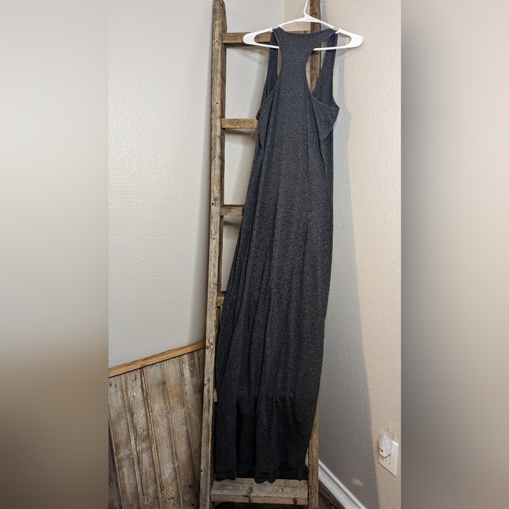 Racer Back Knit Maxi Dress